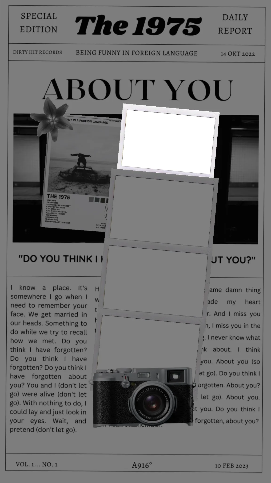About You Scrapbook