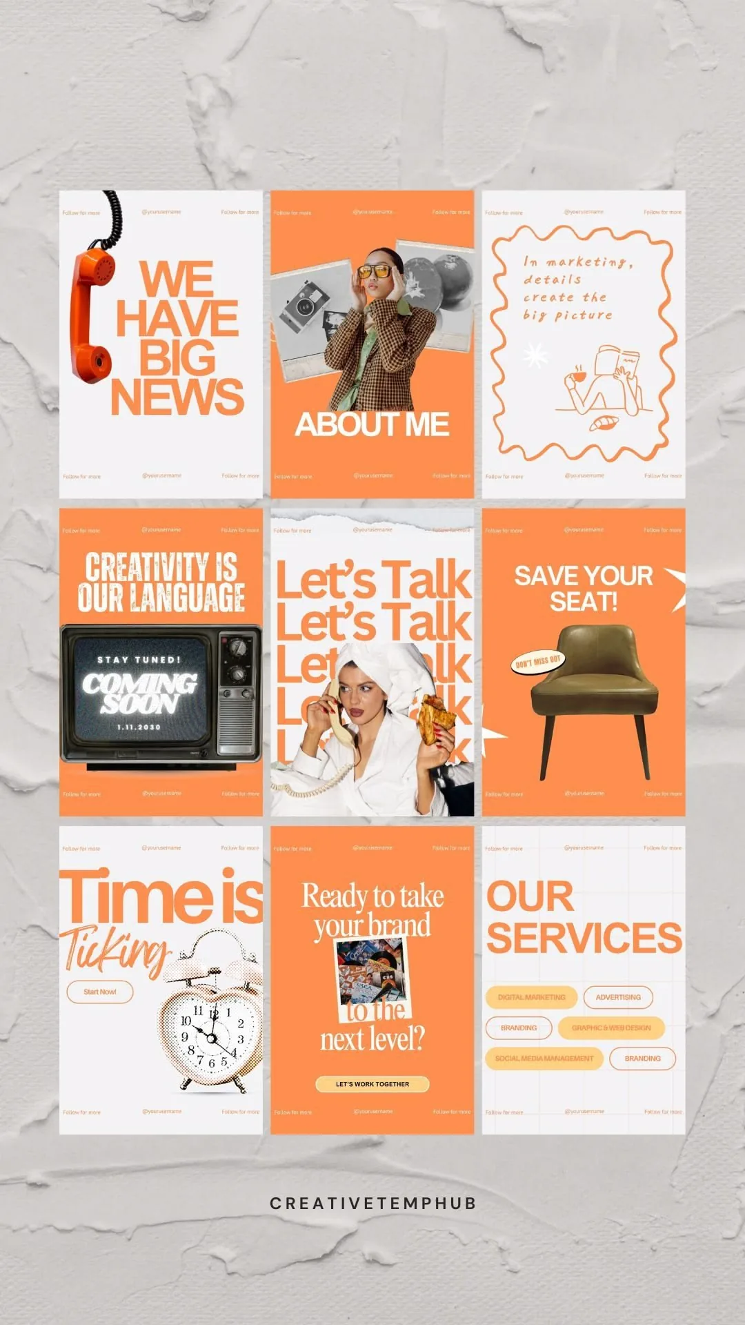Marketing Creative Grid